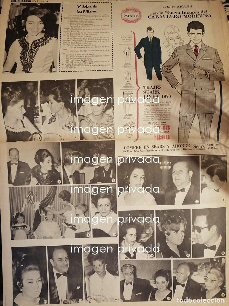 Sammeln von Plakaten: AFICHE RETRO ALTA SOCIEDAD CLUB BLANCO Y NEGRO PUEBLA 1969