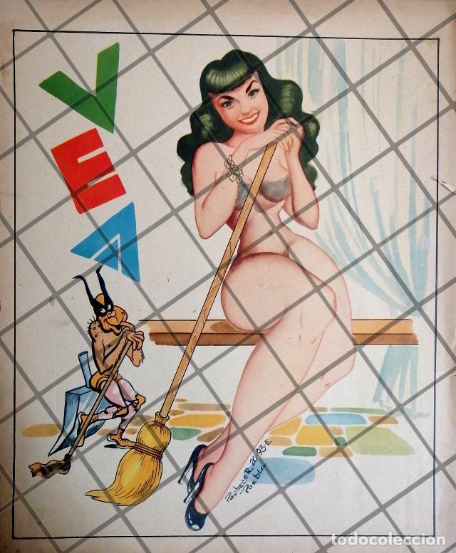 Collectionnisme d'affiches: PORTADA ANTIGUA CARICATURA DE PACHECO R. PUEBLA 1953