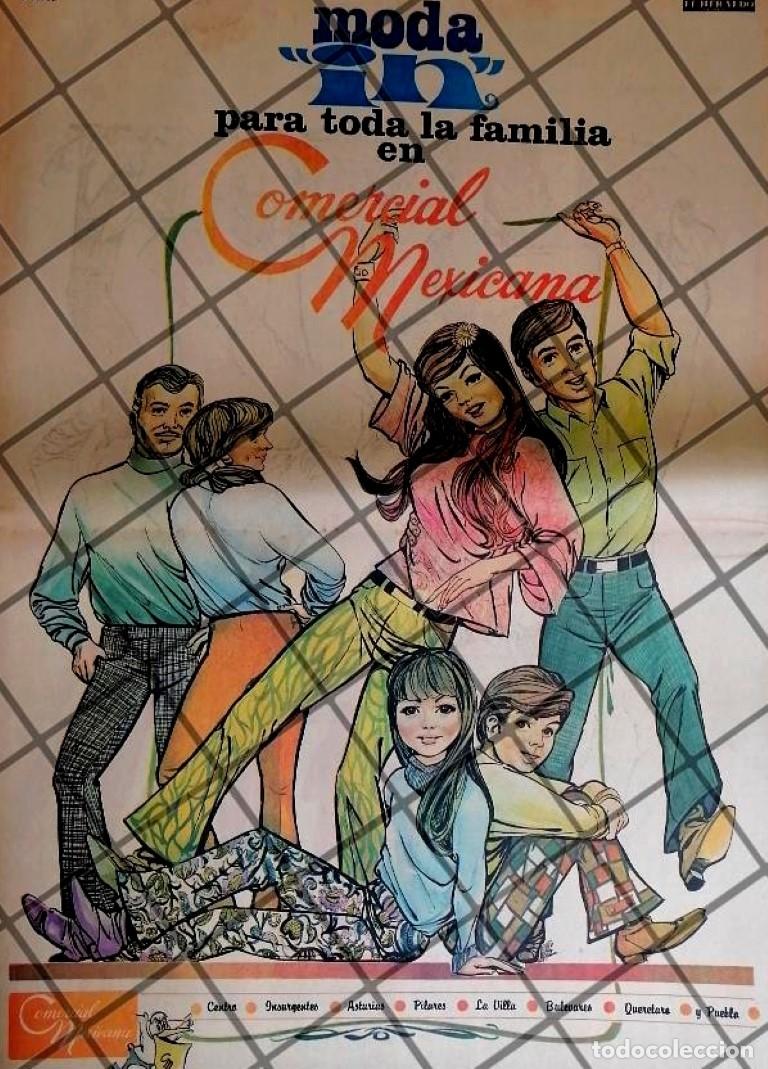 Collectionnisme d'affiches: PUBLICIDAD RETRO TIENDA COMERCIAL MEXICANA 1969 /5 POSTER