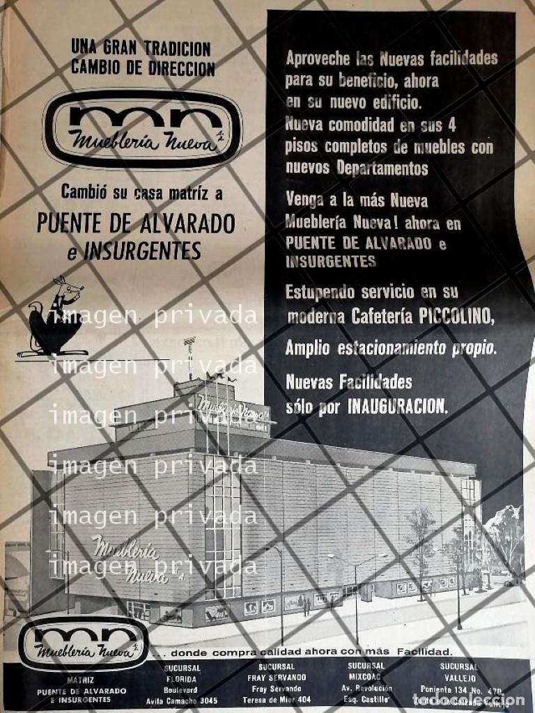 Collectionnisme d'affiches: PUBLICIDAD RETRO TIENDA MUEBLERIA NUEVA 1969 T. POSTER RV