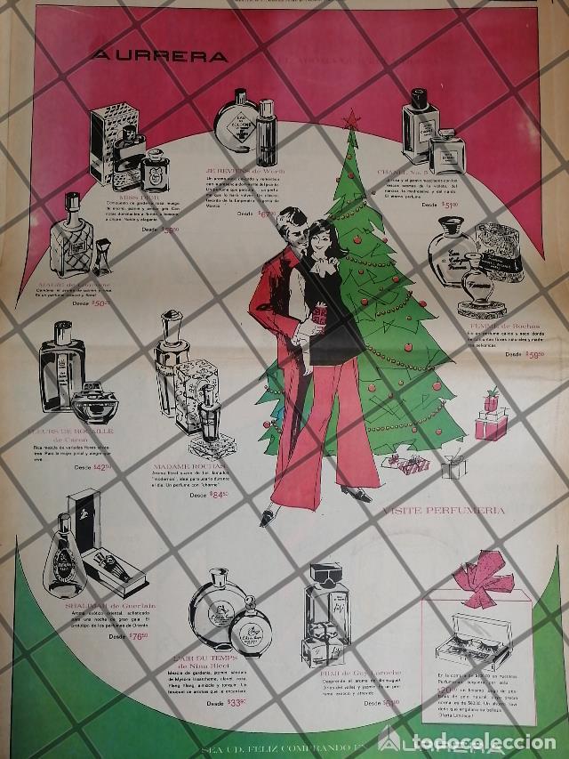 Collectionnisme d'affiches: PUBLICIDAD RETRO TIENDA AURRERA Y SUPERAMA 69 POSTER N4