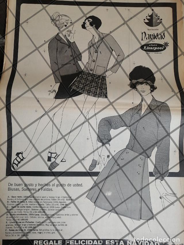 Collectionnisme d'affiches: PUBLICIDAD RETRO TIENDA LIVERPOOL 1969 /100 T. POSTER