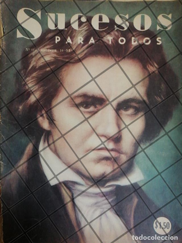 Collectionnisme d'affiches: PORTADA ANTIGUA. BEETHOVEN. POR LUISA HELGUERA 1958