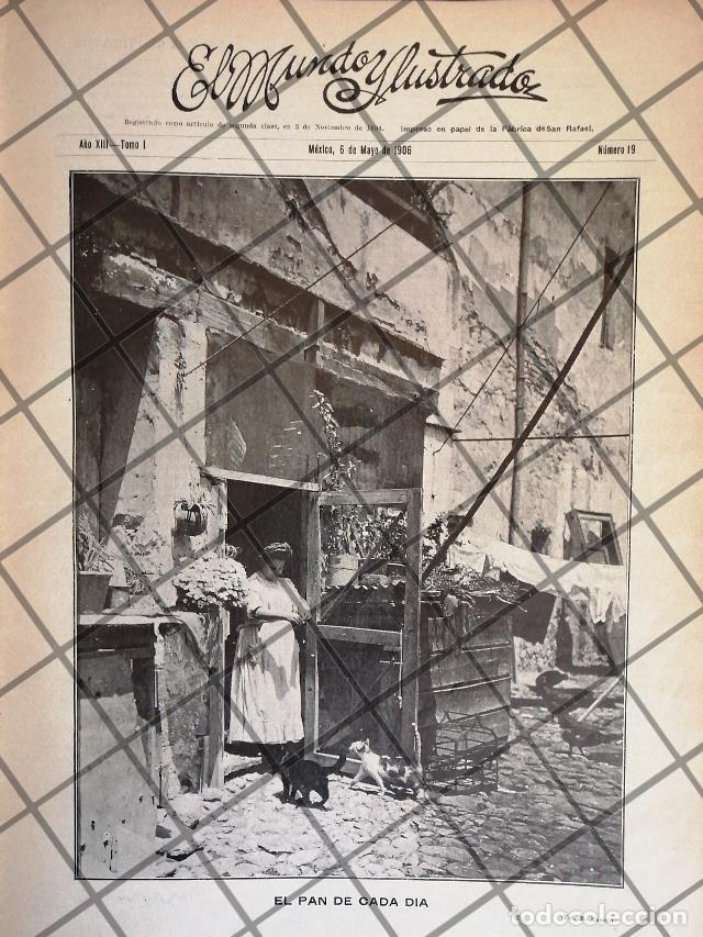 Coleccionismo de carteles: PORTADA ANTIGUA ARTISTICA 1906 DE MANUEL RAMOS /2