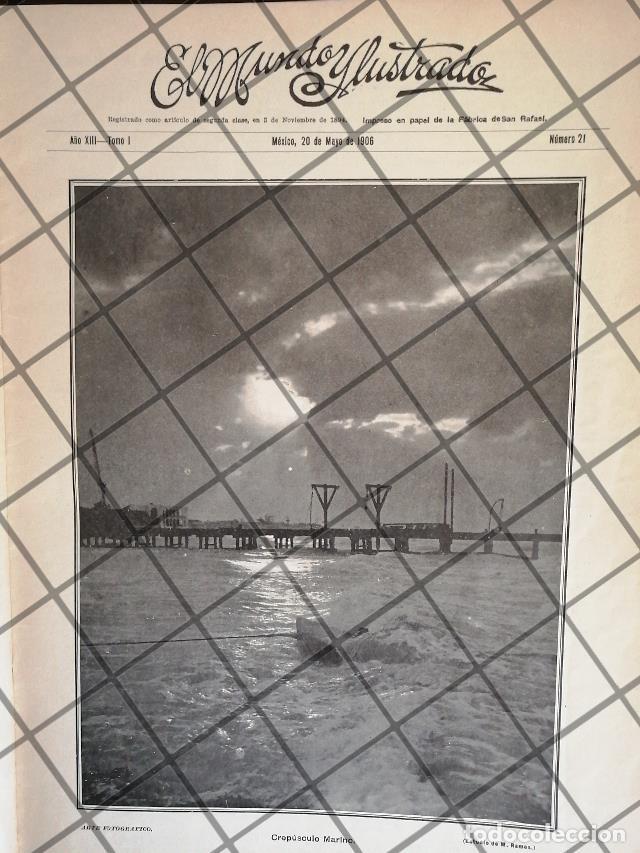 Coleccionismo de carteles: PORTADA ANTIGUA ARTISTICA 1906 DE MANUEL RAMOS