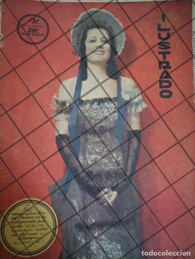 Coleccionismo de carteles: PORTADA ANTIGUA. LA ACTRIZ IDENE DUNNE 1935