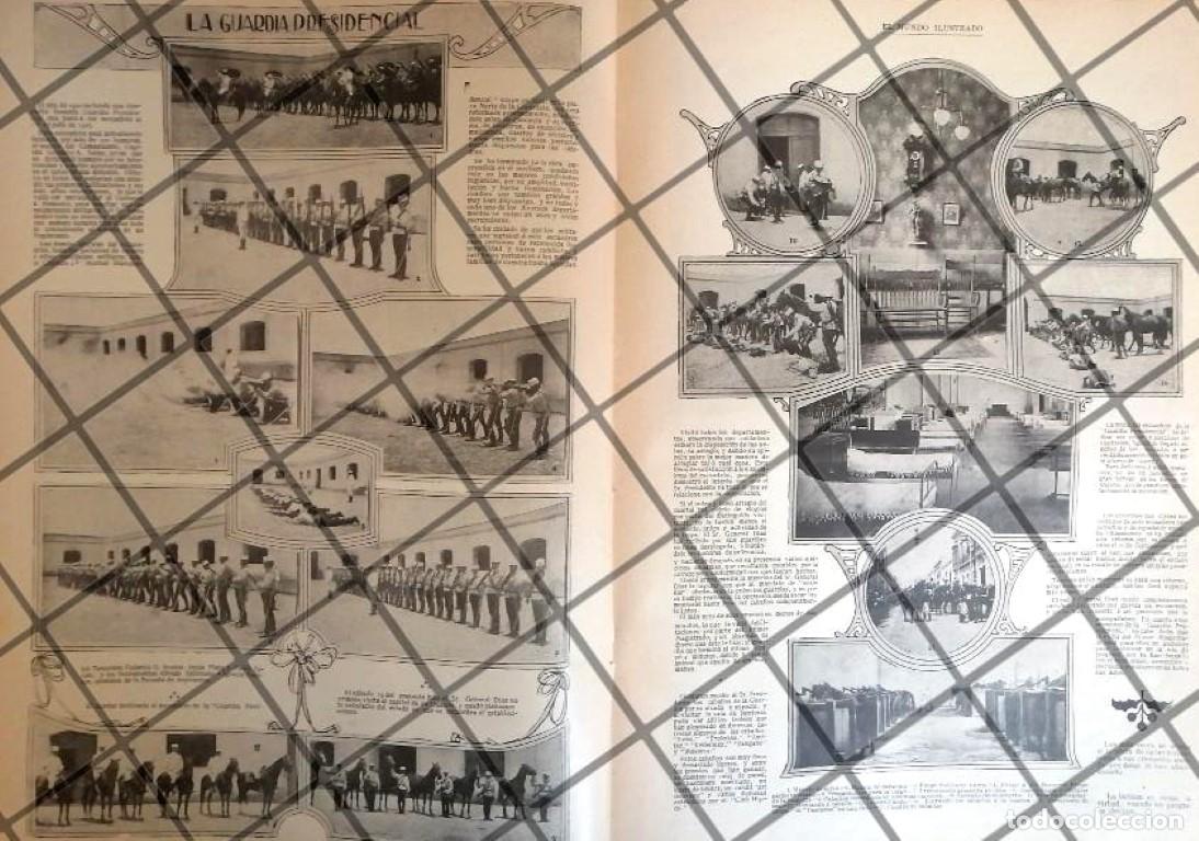 Coleccionismo de carteles: AFICHE ANTIGUO LA GUARDIA PRESIDENCIAL 1906