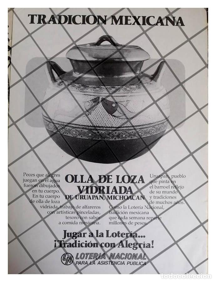 Coleccionismo de carteles: AFICHE PUBLICITARIO RETRO LOTERIA NACIONAL 1976 /231