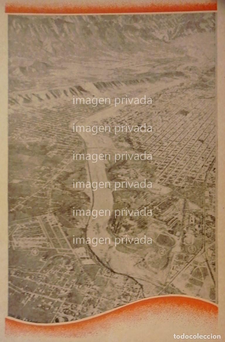 Collectionnisme d'affiches: AFICHE ANTIGUO PLANO AEREO DE MONTERREY 1955