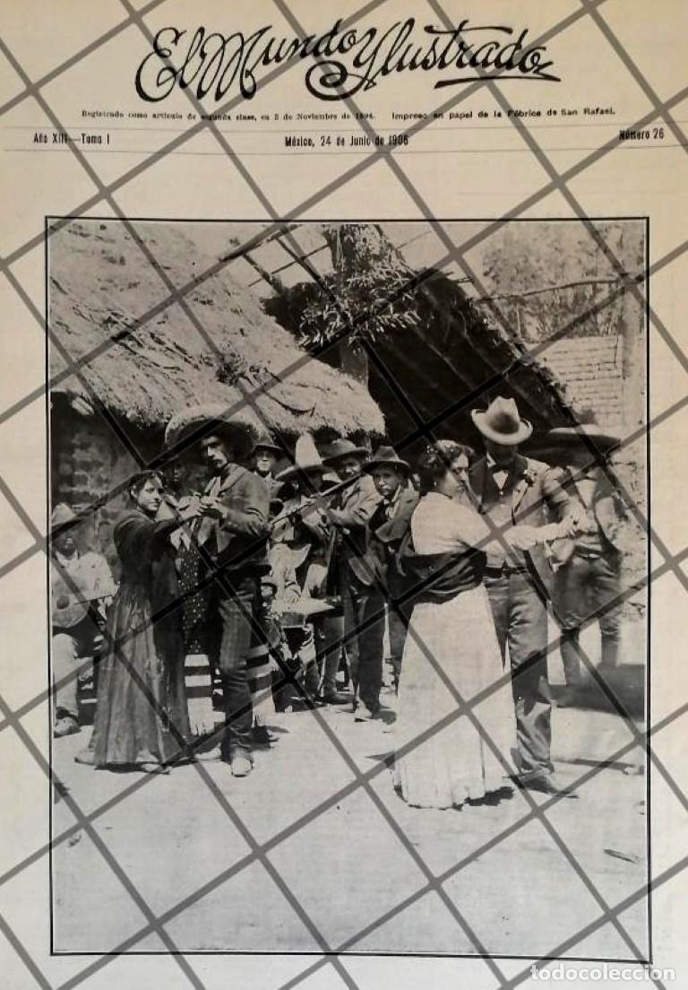 Collectionnisme d'affiches: PORTADA ANTIGUA LA VERBENA DE SAN JUAN 1906 D.F