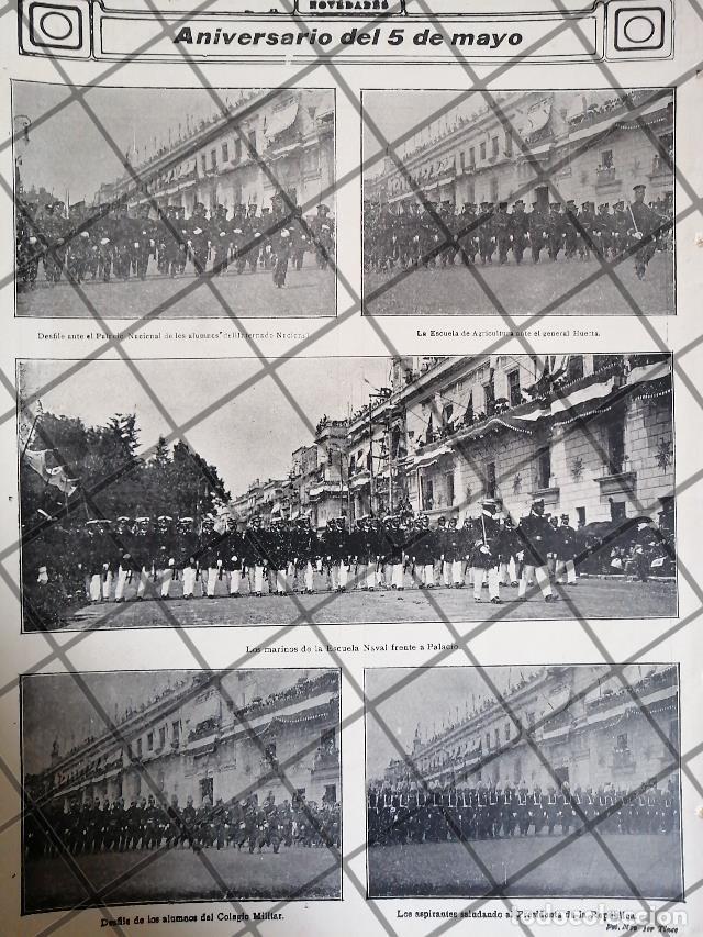 Collectionnisme d'affiches: AFICHE ANTIGUO. DESFILE DEL 5 DE MAYO /1913