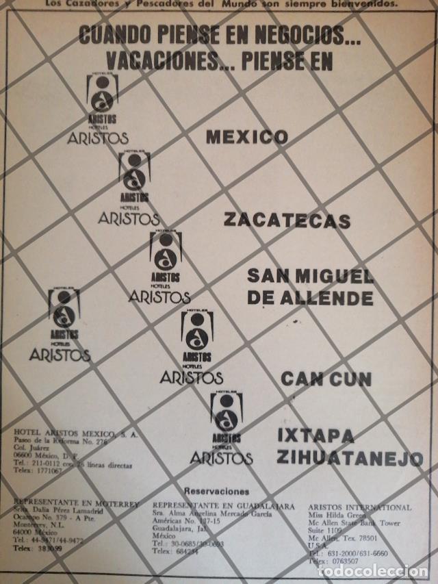 Collectionnisme d'affiches: AFICHE RETRO HOTELES ARISTOS 1980s