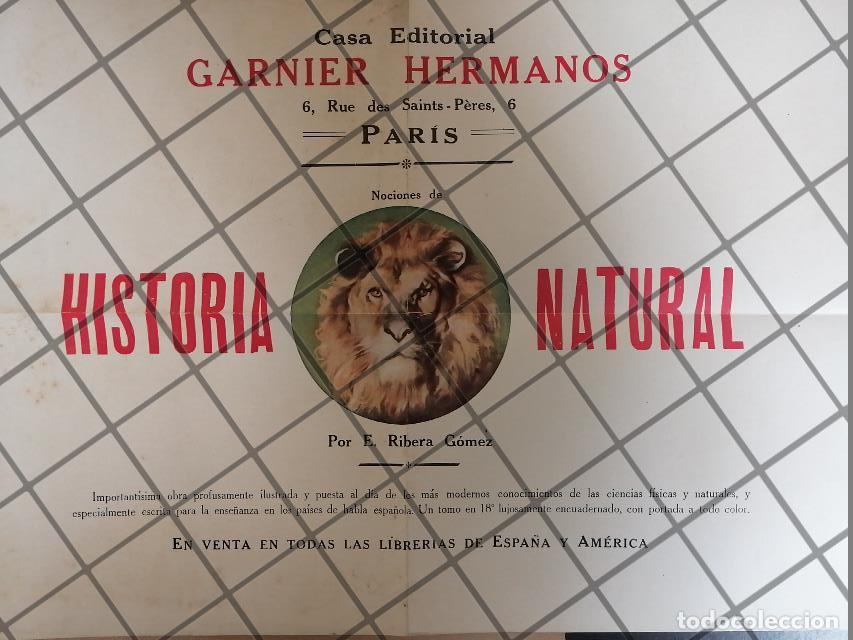 Collectionnisme d'affiches: CARTEL PUBLICITARIO ANTIGUO EDITORIAL GARNIER 1910-15