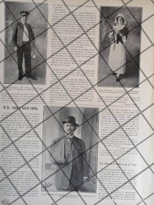 Collectionnisme d'affiches: AFICHE ANTIGUO SAMUEL GARCIA CUELLAR HERIDO 1911 TEATRO