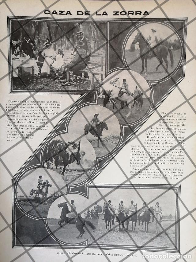 Sammeln von Plakaten: AFICHE ANTIGUO FIESTA EN EL CLUB HIPICO FRANCES 1911