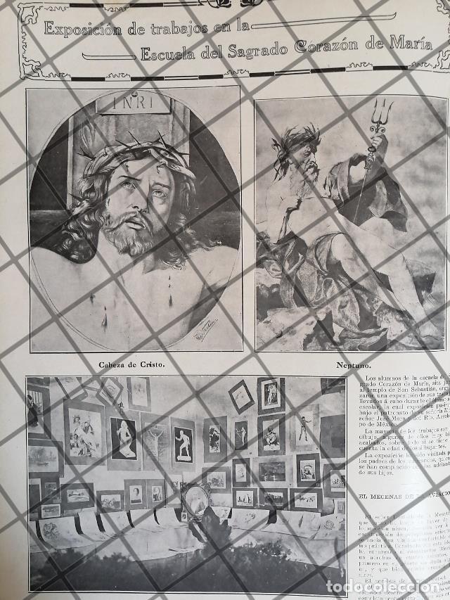 Sammeln von Plakaten: AFICHE ANTIGUO COLEGIO DEL SAGRADO CORAZON DE MARIA 1911