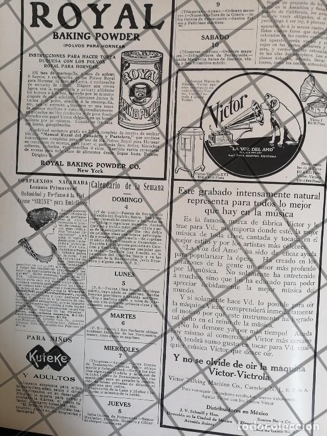 Sammeln von Plakaten: CARTEL ANTIGUO 1911 VICTROLA 16 Y OTRAS /23