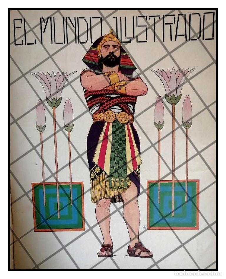 Poster collecting: PORTADA ANTIGUA 1911. FARAON. POR: ANTONIO GEDOVIUS