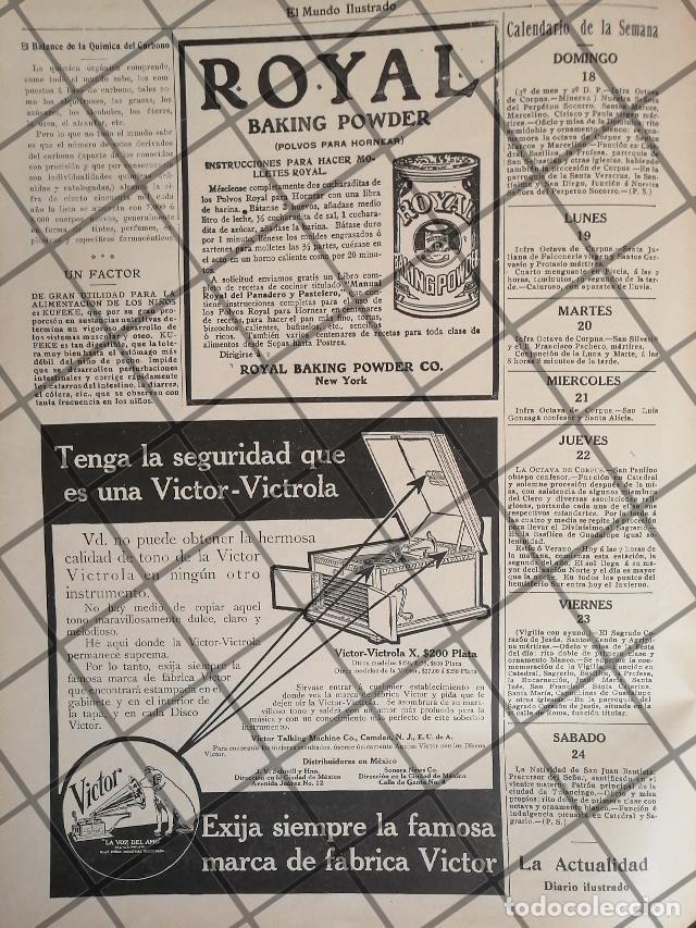 Poster collecting: CARTEL ANTIGUO 1911 VICTROLA 10 Y OTRAS /24