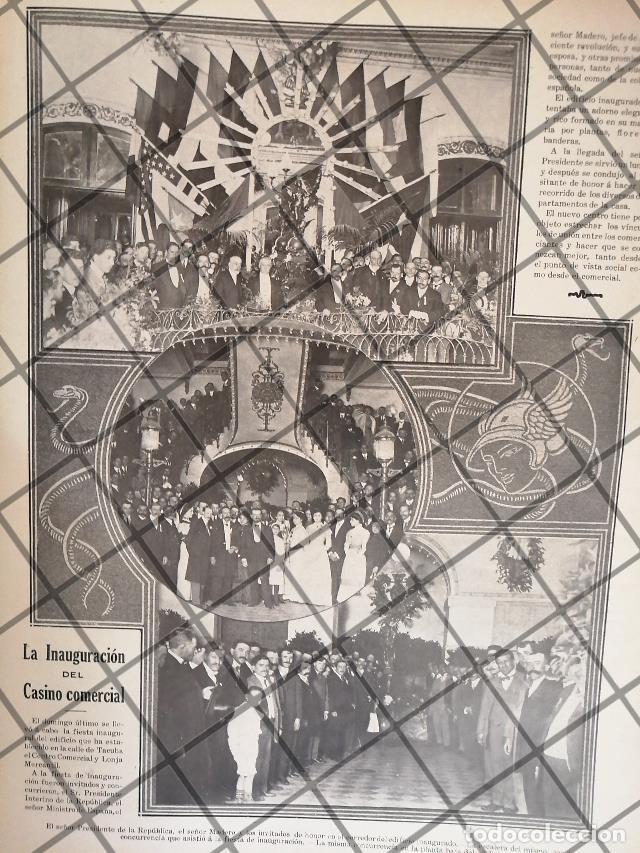 Poster collecting: AFICHE ANTIGUO INAUGURAN EL CASINO COMERCIAL 1911
