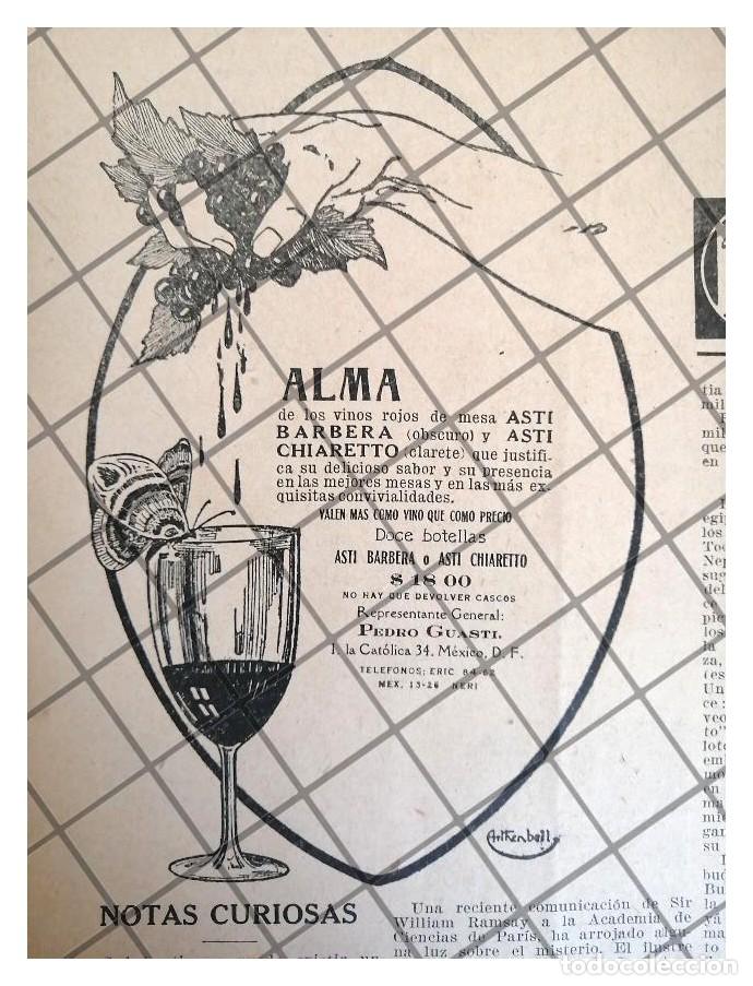 Poster collecting: RARO AFICHE ANTIGUO VINOS ASTI BARBERA 1920