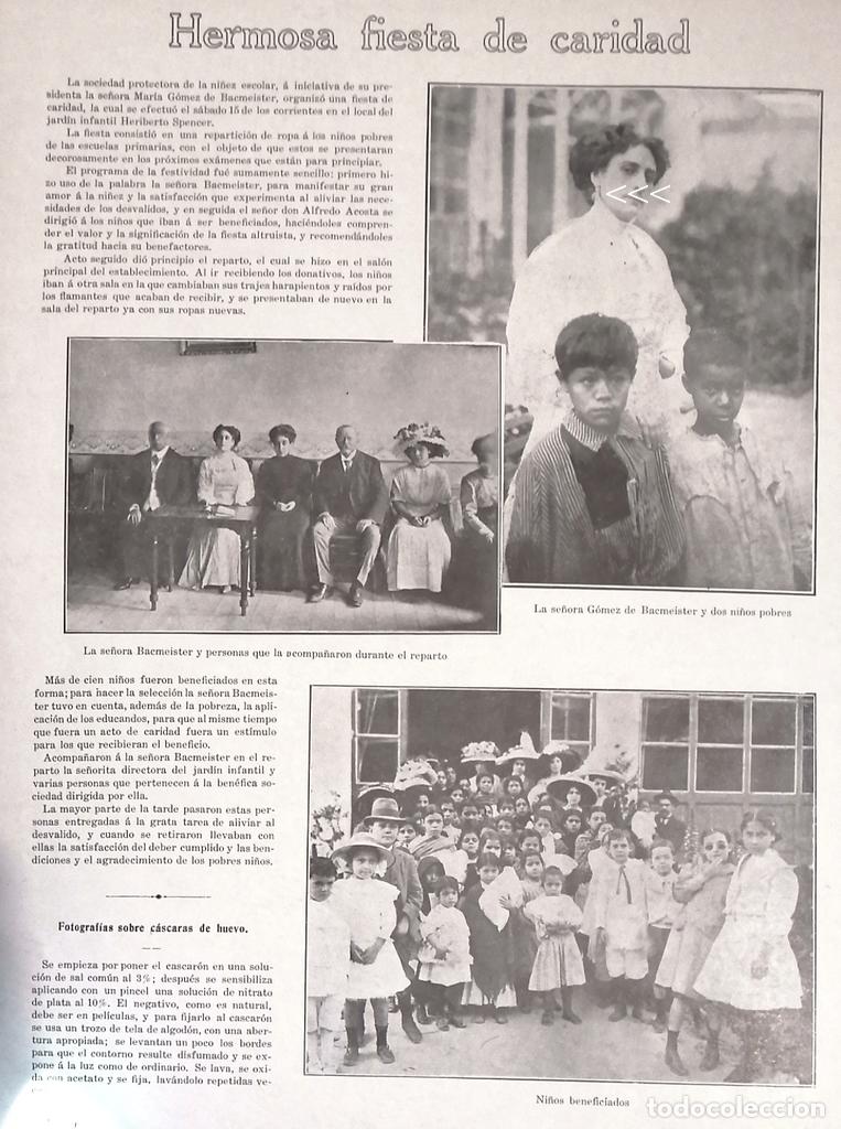 Poster collecting: AFICHE ANTIGUO MARIA GOMEZ DE BACMEISTER 1911