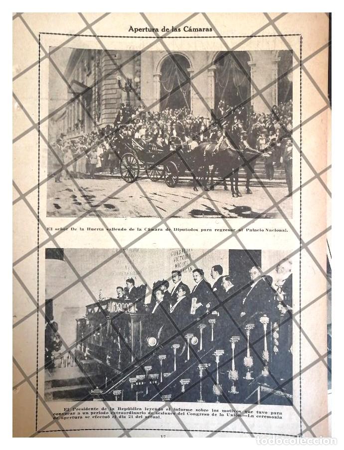 Poster collecting: AFICHE RETRO. ADOLFO DE LA HUERTA EN EL CONGRESO 1920