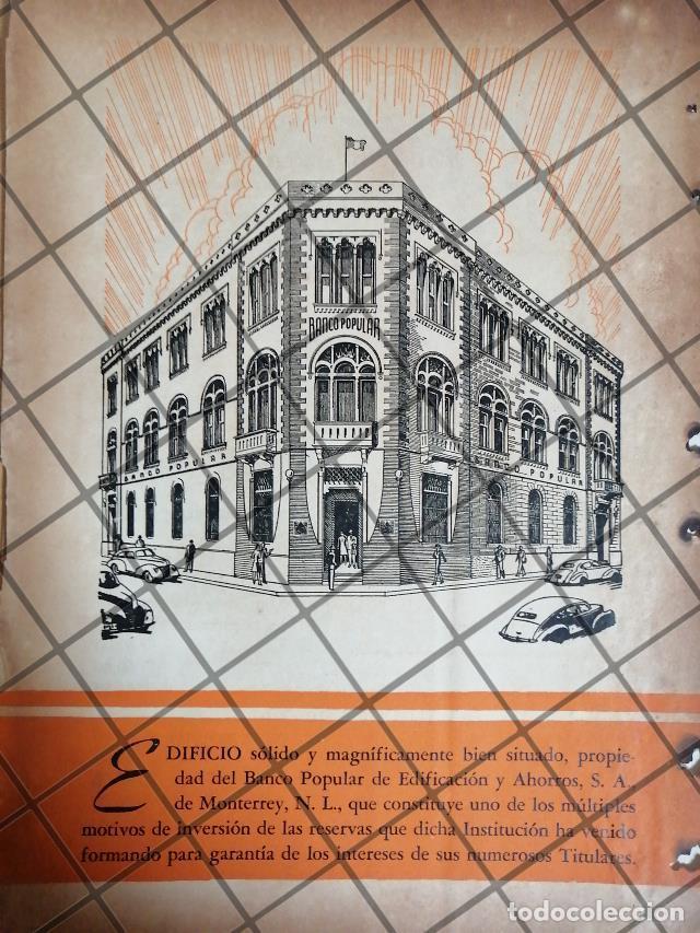 Poster collecting: CARTEL RETRO BANCO POPULAR DE EDIFICACION Y AHORRO 1945