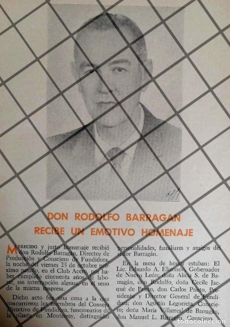 Poster collecting: AFICHE ANTIGUO DON. RODOLFO BARRAGAN 1969