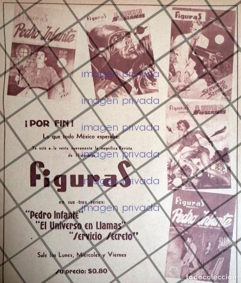 Poster collecting: CARTEL PUBLICITARIO RETRO LANZAN REVISTA PEDRO INFANTE /N7