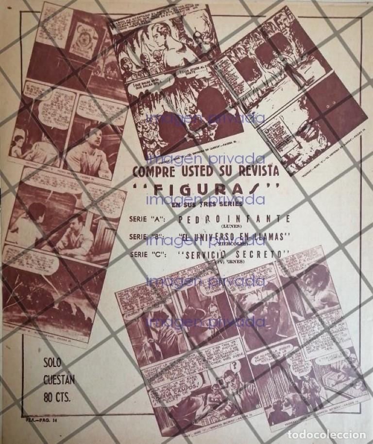 Poster collecting: CARTEL PUBLICITARIO RETRO LANZAN REVISTA PEDRO INFANTE /N5