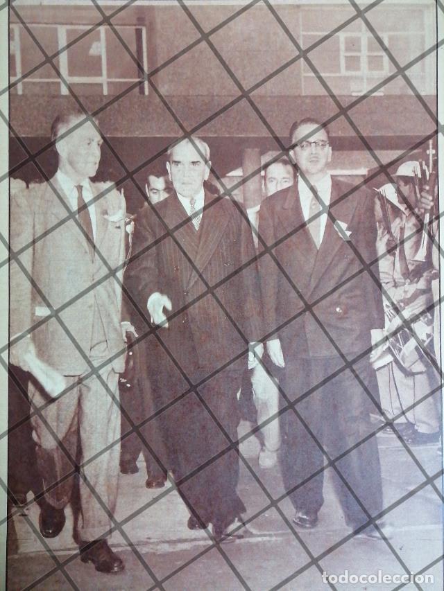 Sammeln von Plakaten: AFICHE RETRO. A. RUIZ CORTINES Y GABINETE 1955