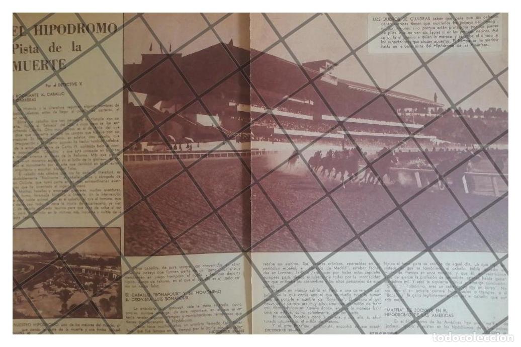 Sammeln von Plakaten: AFICHE RETRO. HIPODROMO DE LAS AMERICAS Y OTROS 1953