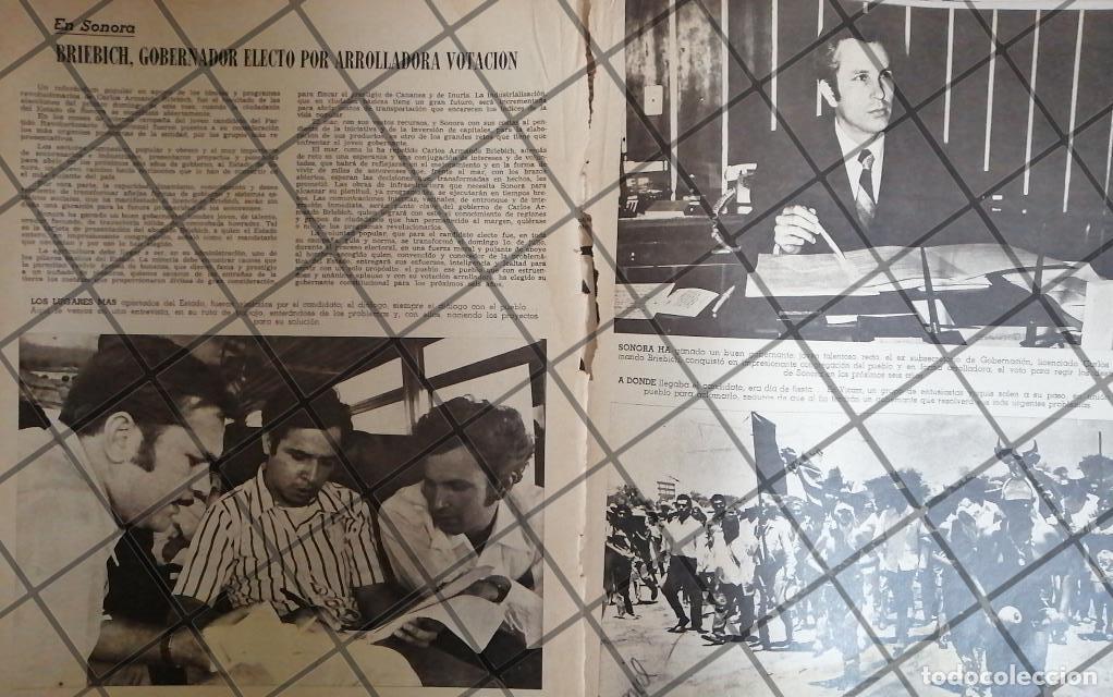 Sammeln von Plakaten: AFICHE RETRO. CARLOS ARMANDO BIEBRICH ELECTO, SONORA 1973