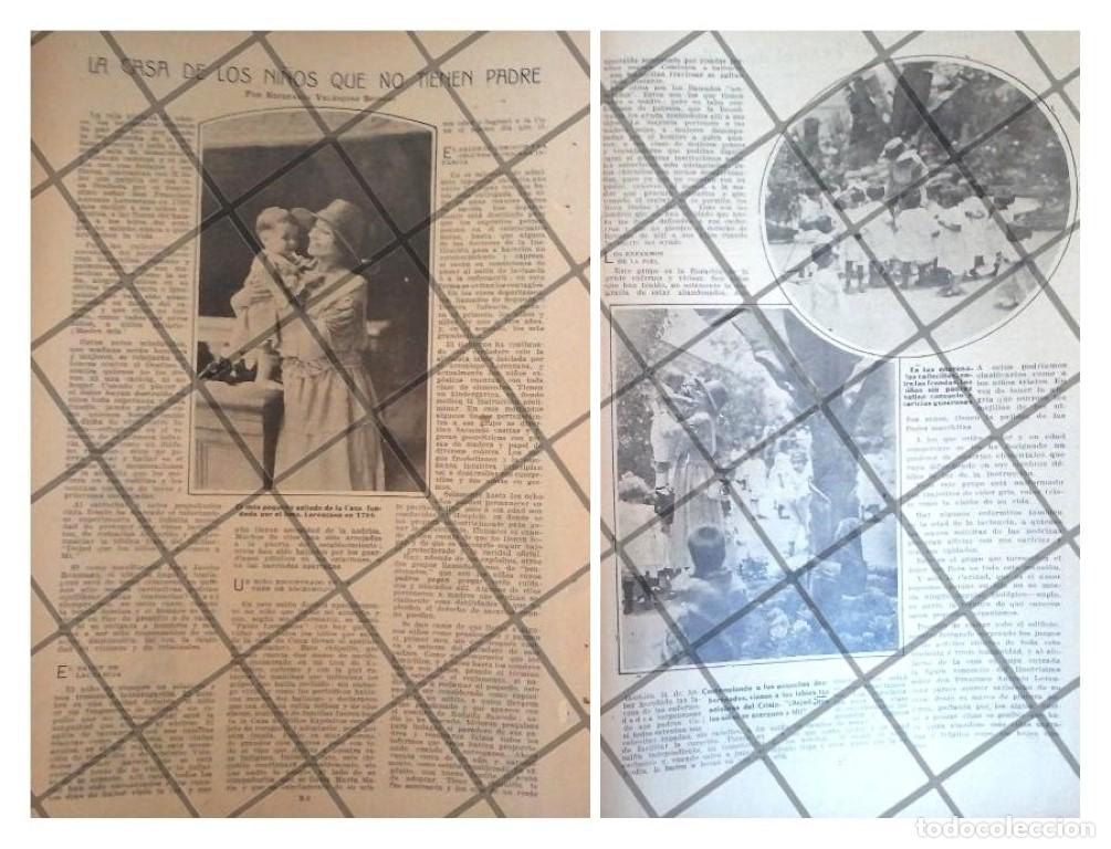 Sammeln von Plakaten: AFICHE ANTIGUO EL ORFANATO DE LOS NI&Ntilde;OS EXPOSITOS 1920