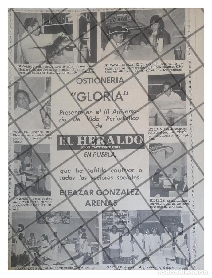 Sammeln von Plakaten: AFICHE RETRO OSTIONERIA GLORIA /ELEAZAR GONZALEZ ARENAS