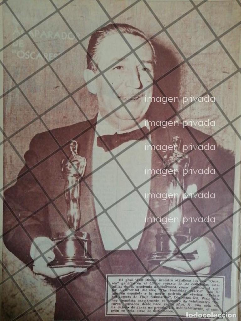 Sammeln von Plakaten: AFICHE ANTIGUO WALT DISNEY GANA 2 OSCARES 1941