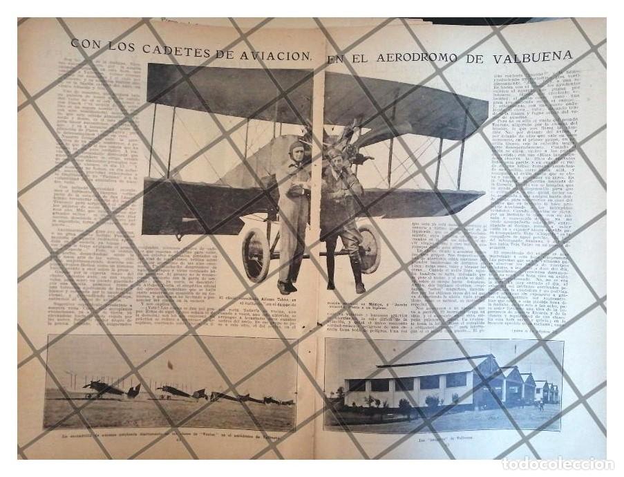 Collectionnisme d'affiches: AFICHE ANTIGUO PRIMEROS CADETES FUERZA AEREA 1920