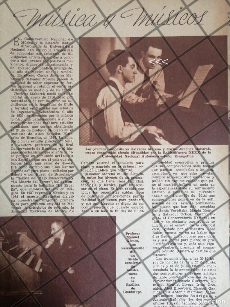 Collectionnisme d'affiches: AFICHE RETRO CARLOS JIMENEZ MABARAK Y SALVADOR MORENO