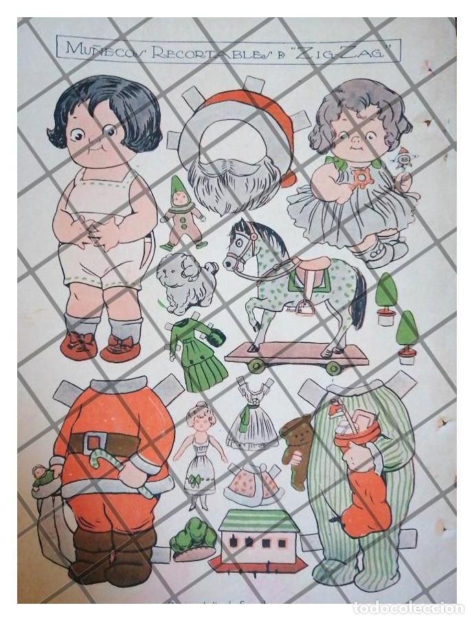 Collectionnisme d'affiches: RARO JUGUETE ANTIGUO DE PAPEL. MARIQUITA 1920 /5