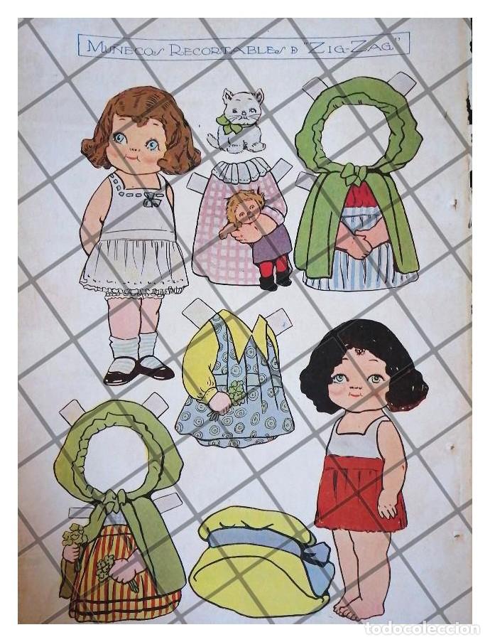 Collectionnisme d'affiches: RARO JUGUETE ANTIGUO DE PAPEL. MARIQUITA 1920 /3
