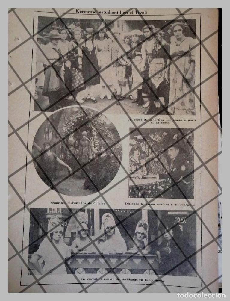 Colecionismo de cartazes: AFICHE RETRO. LA KERMESSE EN EL PARQUE TIVOLI 1921