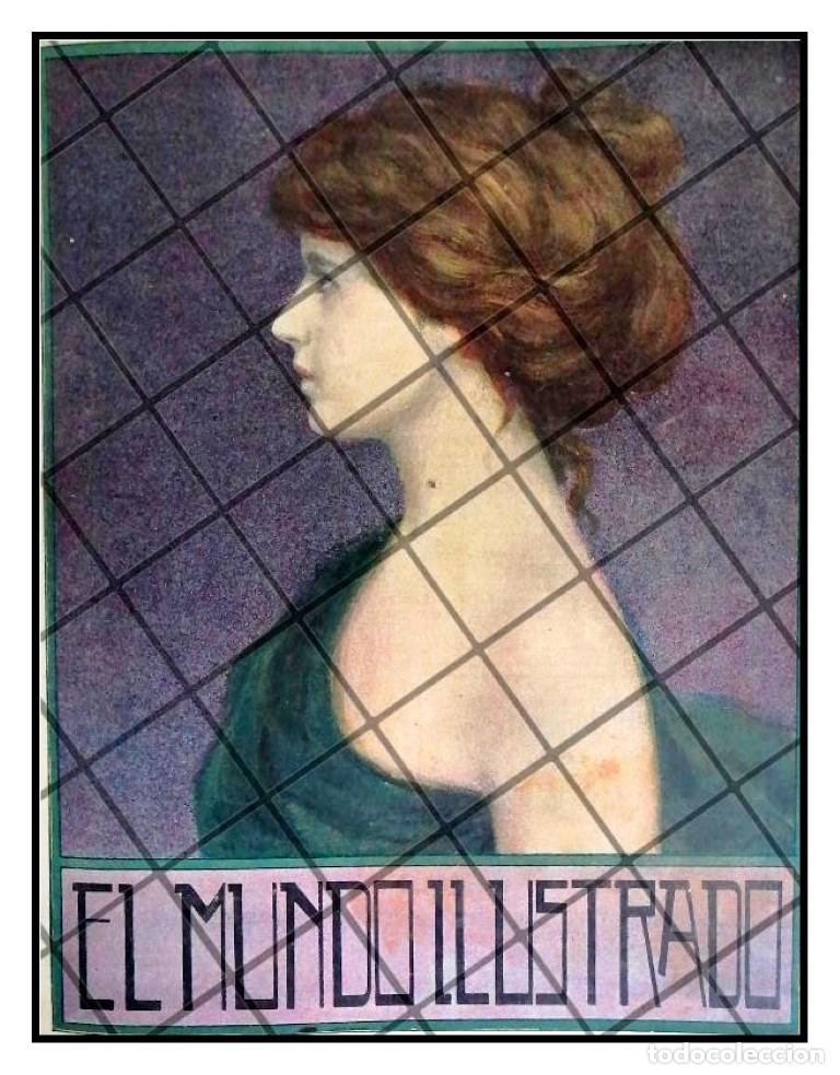 Colecionismo de cartazes: PORTADA ANTIGUA ARTISTICA 1911. MUSA LPR