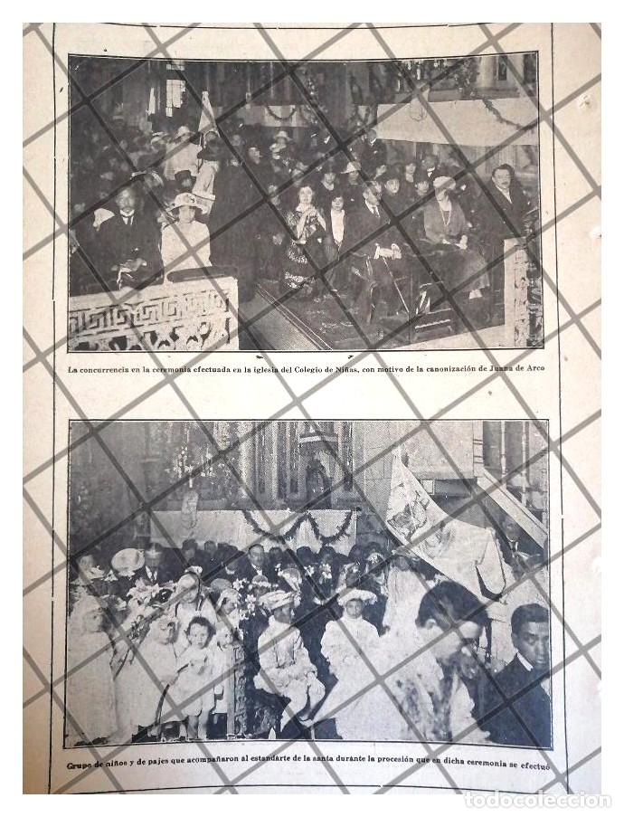 Colecionismo de cartazes: AFICHE ANTIGUO. MISA EN COLEGIO LAS VIZCAINAS 1920
