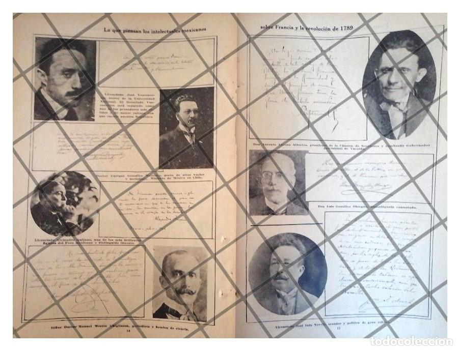 Colecionismo de cartazes: AFICHE ANTIGUO INTELECTUALES MEXICANOS 1920