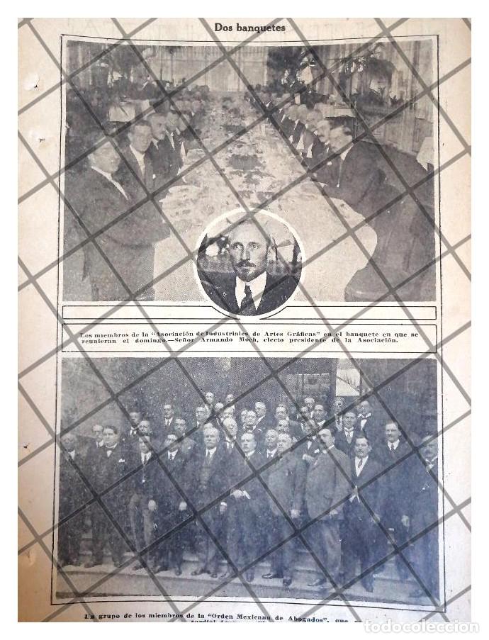 Colecionismo de cartazes: AFICHE ANTIGUO ORDEN MEXICANA DE ABOGADOS 1920 Y OTROS