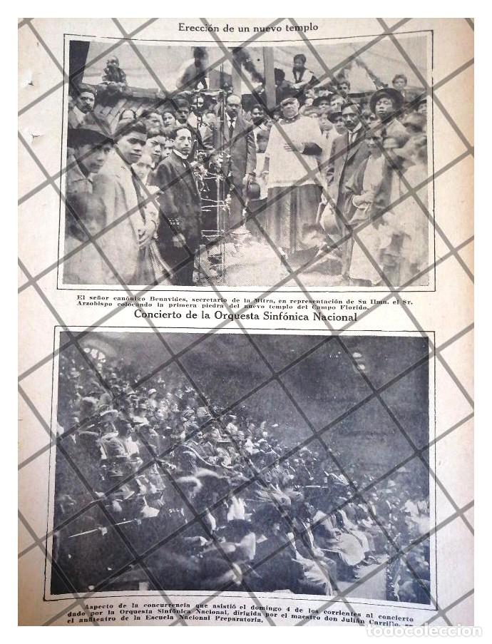 Colecionismo de cartazes: AFICHE ANTIGUO ORQUESTA SINFONICA NAC. 1920 Y OTROS