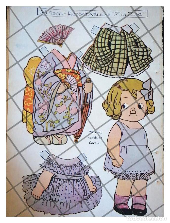 Colecionismo de cartazes: RARO JUGUETE ANTIGUO DE PAPEL. MARIQUITA 1920 /7