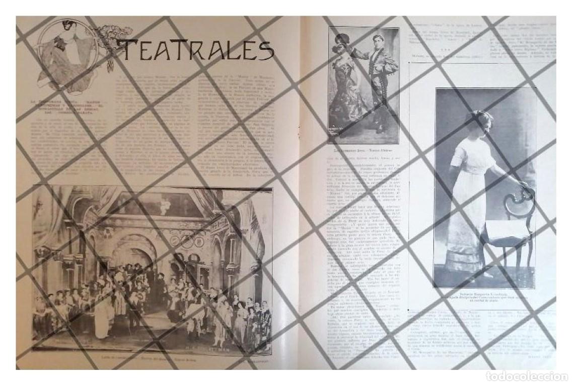 Poster collecting: AFICHE ANTIGUO TEMPORADA TEATRAL 1911 TEATRO ARBEU Y MARGARITA LETECHIPIA MAS *R