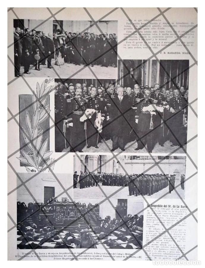 Collectionnisme d'affiches: AFICHE ANTIGUO, LEON DE LA BARRA DEJA PRESIDENCIA 1911 LPR